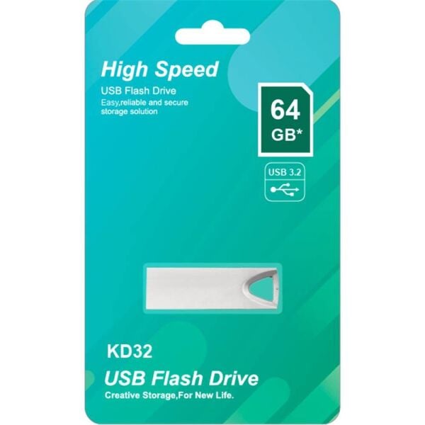 Elba 64GB Metal 3.2 USB Flash Bellek
