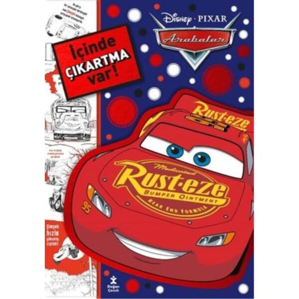 Disney Pixar Arabalar En Sevdiğim Boyama Kitabı Çıkartmalı