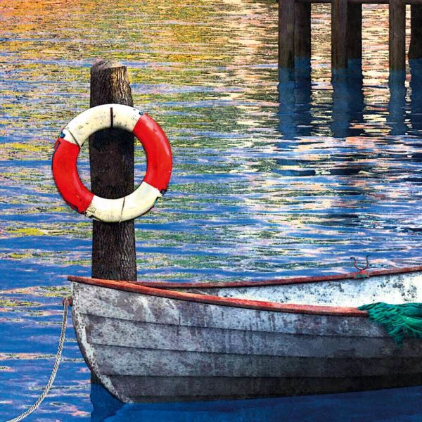 American Harbour Sunset 3000 Parça Puzzle 23023