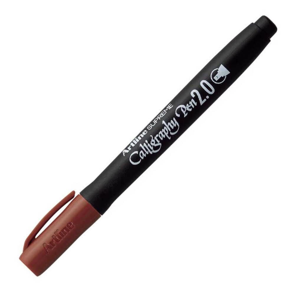 Artline Supreme 242 2.0 Kahverengi Kaligrafi Kalemi
