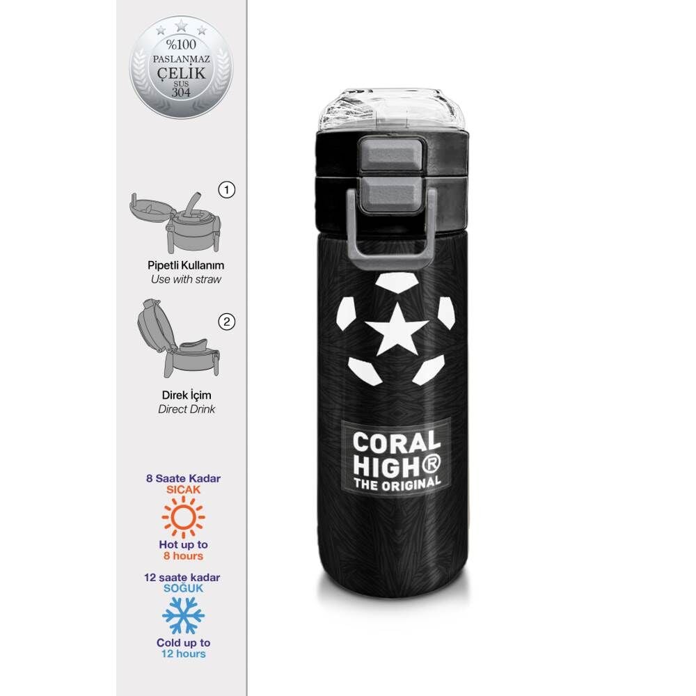 Coral High Çelik Termos Matara 500 ml 31898