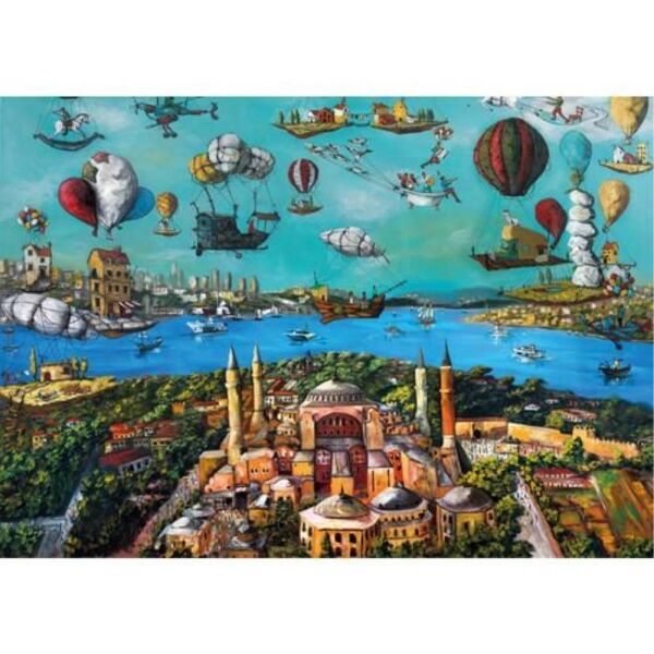 Migration Routes Hagia Sophia 2000 Parça Puzzle 22523