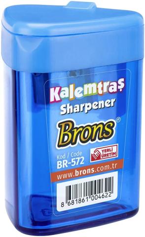 Brons Kalemtraş 2 Delikli Üçgen BR-572