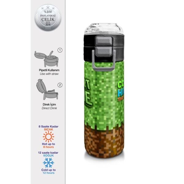 Coral High Çelik Termos Matara 500 ml 31992