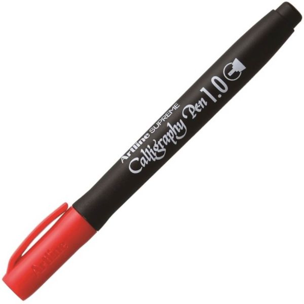 Artline Supreme 241 1.0 Kırmızı Kaligrafi Kalemi