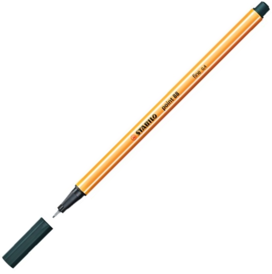 Stabilo Point Fineliner Kalem 04 mm Zeytin Yeşili 88/63