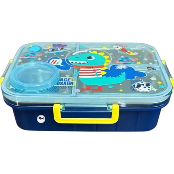 Bubu Lunch Box Çelik Beslenme Kabı Dinozor 0071