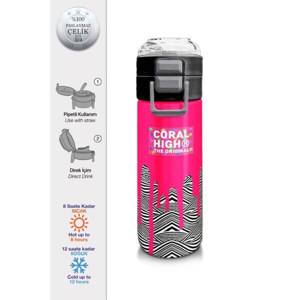 Coral High Çelik Termos Matara 500 ml 31878