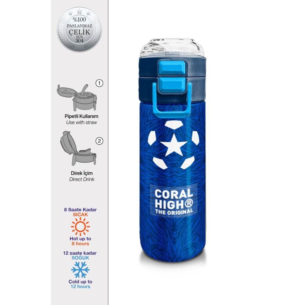 Coral High Çelik Termos Matara 500 ml 31897