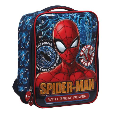 Spiderman Box Great Çek Çekli Ana Okulu Çantası 5231