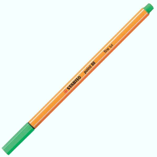 Stabilo Point Fineliner Kalem 04 mm Zümrüt Yeşili 88/16