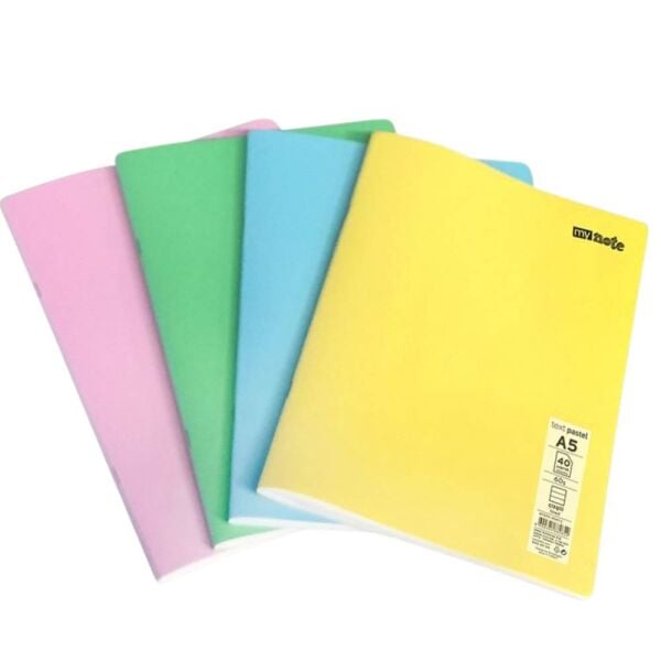 Mynote Text Pastel A5 40 Yaprak Çizgili Pp Kapak Okul Defteri A540-Ç
