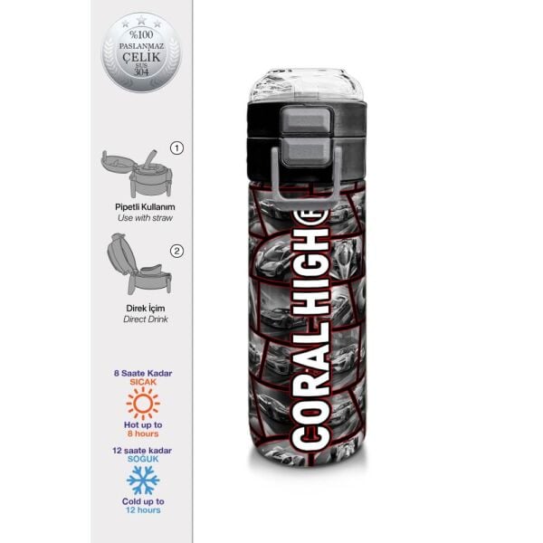 Coral High Çelik Termos Matara 500 ml 31867