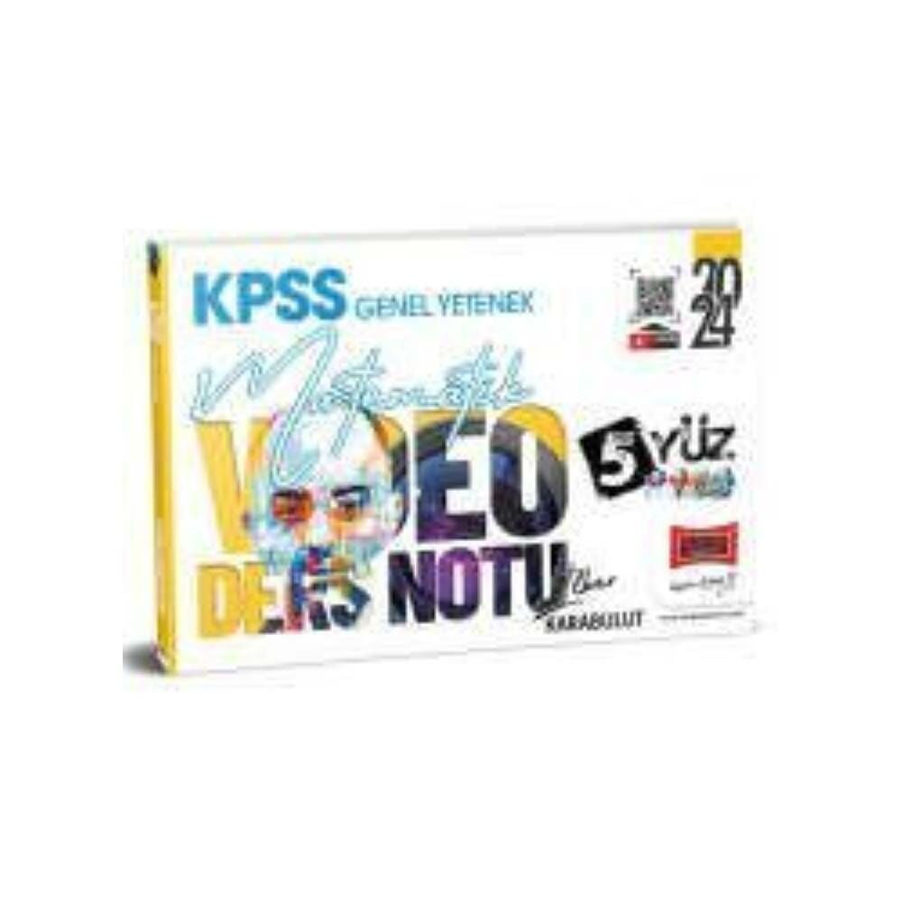 Yargı KPSS 2024 GY Matematik Video Ders Notu