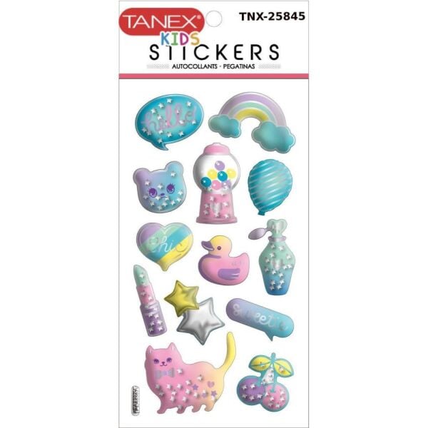 Tanex Pufy Gökkuşağı Sticker 25845