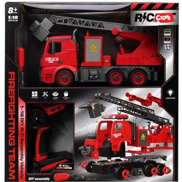 Ctoys YWS980B Uzaktan Kumandalı Şarjlı İtfaiye