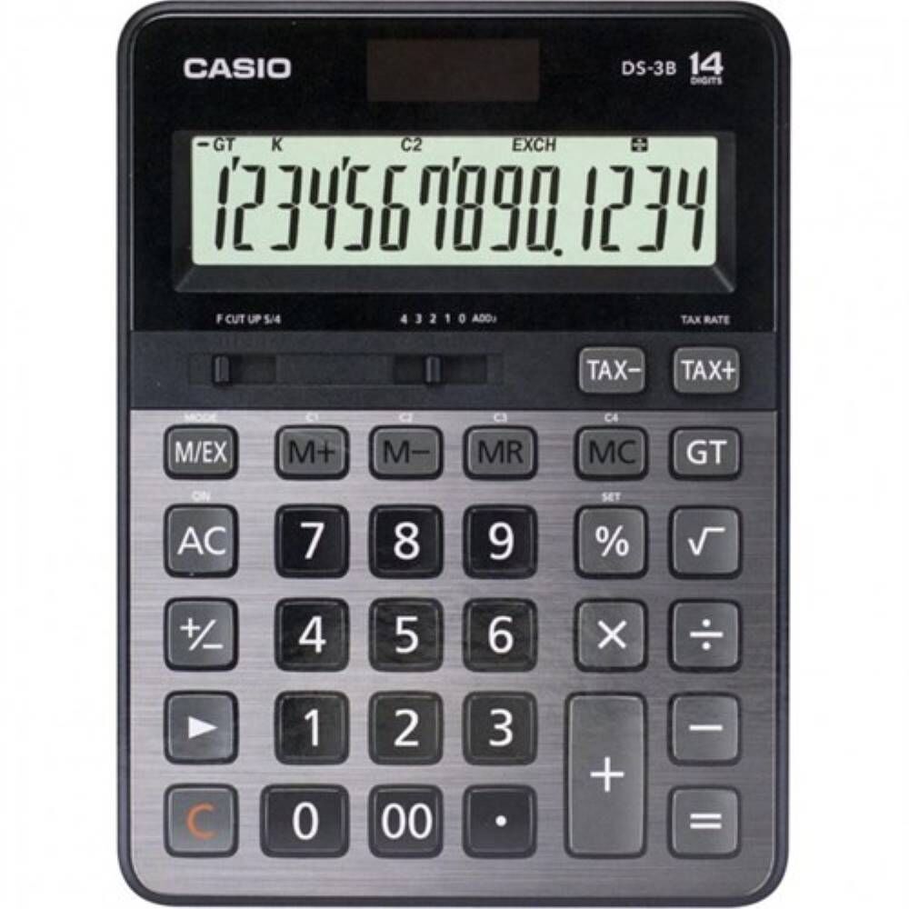 Casıo Hesap Makinesi Masaüstü Ds-3B 14 Hane