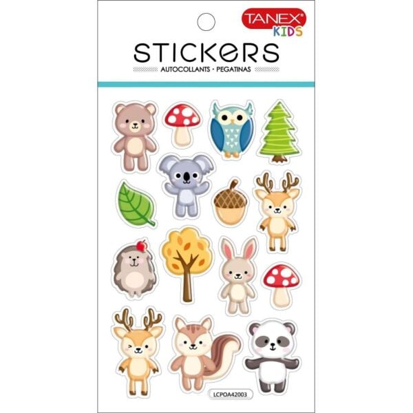 Tanex Sevimli Canlılar Serisi Sticker 25827