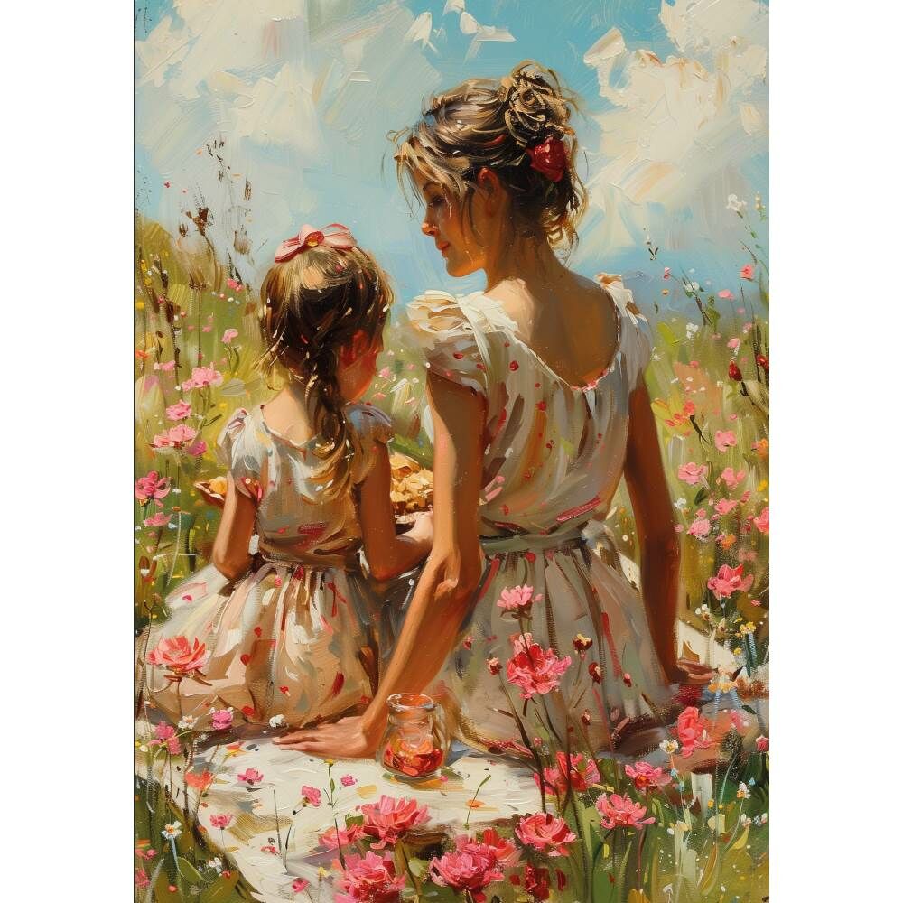 Mother and Daughter 1000 Parça Puzzle 20802