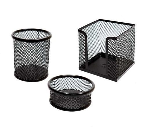 Linea Metal Masa Kalemlik Fileli 3 lü 7858