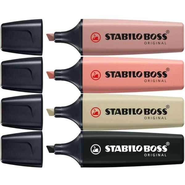 Stabılo Fosforlu Kalem Boss Naturecolors Set 4 Lü 70/4-2-3
