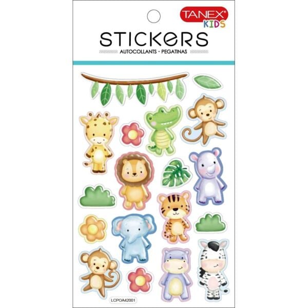 Tanex Sevimli Canlılar Serisi-1 Sticker 25825
