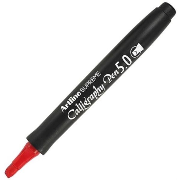 Artline Supreme 245 5.0 Kırmızı Kaligrafi Kalemi