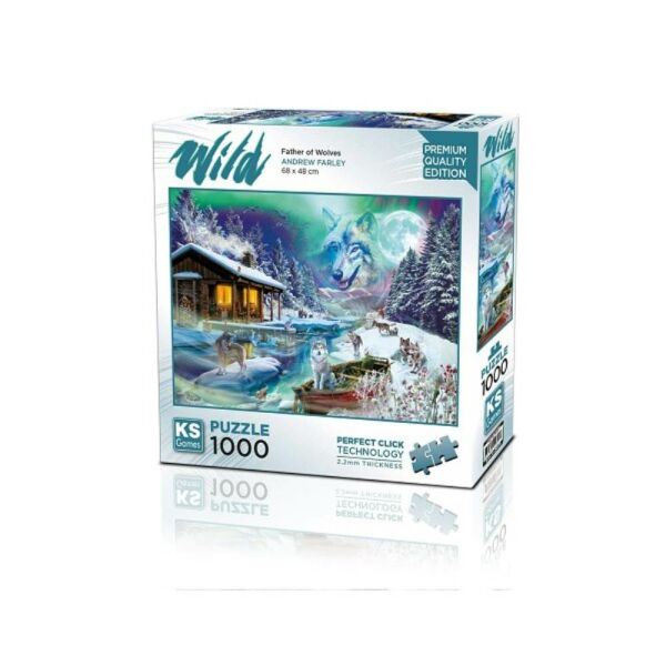Father Wolves 1000 Parça Puzzle 20811