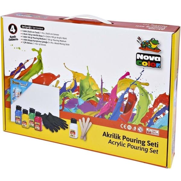 Nova Color Pouring Set Yaz Nc-2501