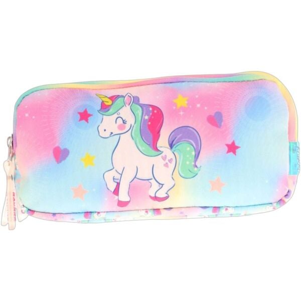 Kaukko Kids L8243 Plush Unicorn Kalem Çantası