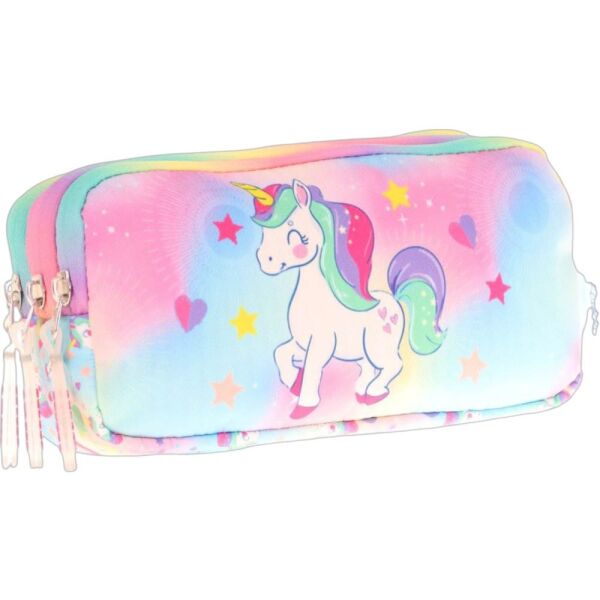 Kaukko Kids L8243 Plush Unicorn Kalem Çantası