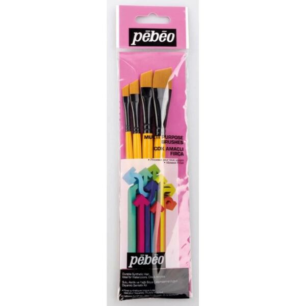 Pebeo Fırça Seti Set- 9 4 Lü Angular No: 1/4-3/8-1/2-5/8