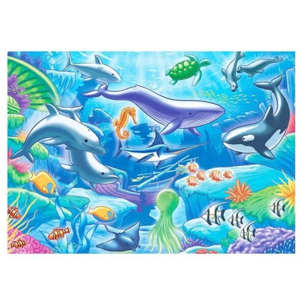 Life İn The Ocean Jumbo Çocuk Puzzle 50 Parça 31013