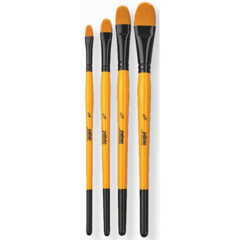 Pebeo Fırça Seti Set-11 4 Lü Kedi Dili No: 1/4-3/8-1/2-5/8