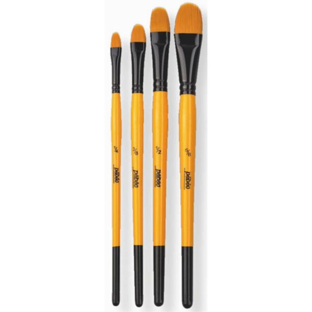 Pebeo Fırça Seti Set-11 4 Lü Kedi Dili No: 1/4-3/8-1/2-5/8