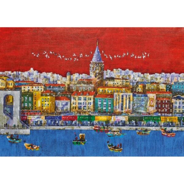 İstanbul Kırmızısı 1000 Parça Puzzle 20791
