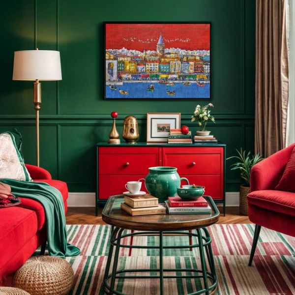 İstanbul Kırmızısı 1000 Parça Puzzle 20791