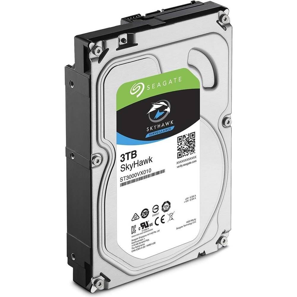 Seagate 3TB SkyHawk ST3000VX010 3.5'' 5900 RPM 64 MB SATA 3 PC Harddisk (İthalat)