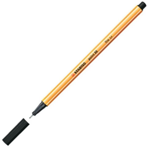 Stabilo Point Fineliner Kalem 04 mm Siyah 88/46
