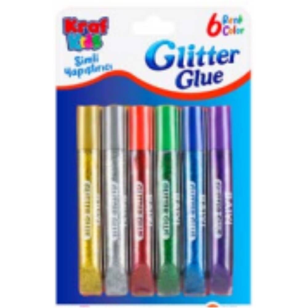Kraf Yapıştırıcı Sıvı Simli 11G 6 Lı 804G