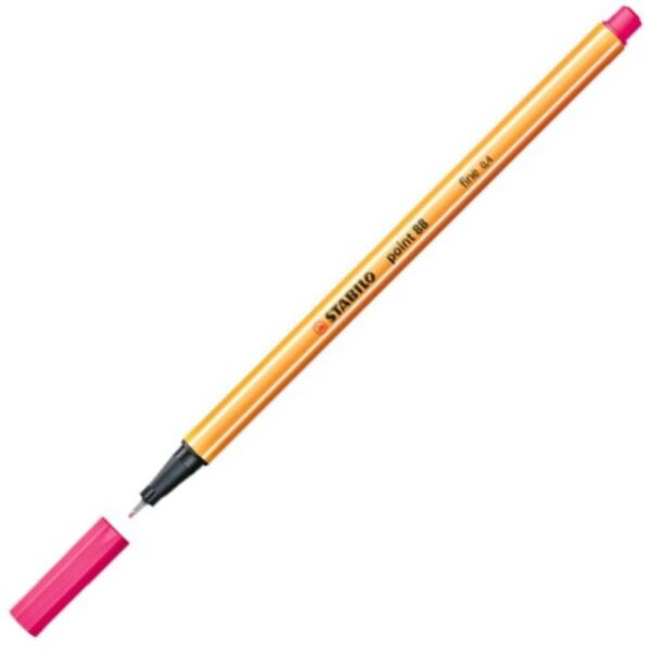 Stabilo Point Fineliner Kalem 04 mm Gül Pembe 88/56