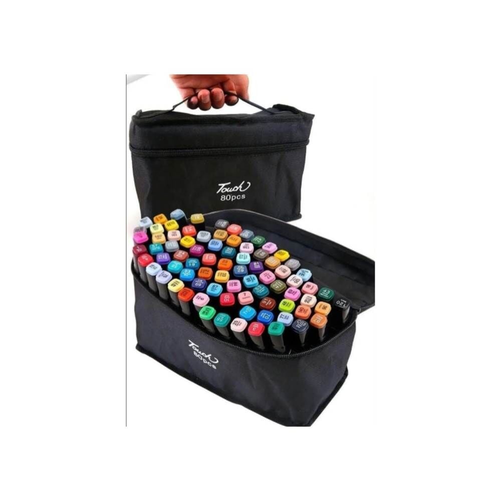 Çift Uçlu Markör Kalem 80 Renk