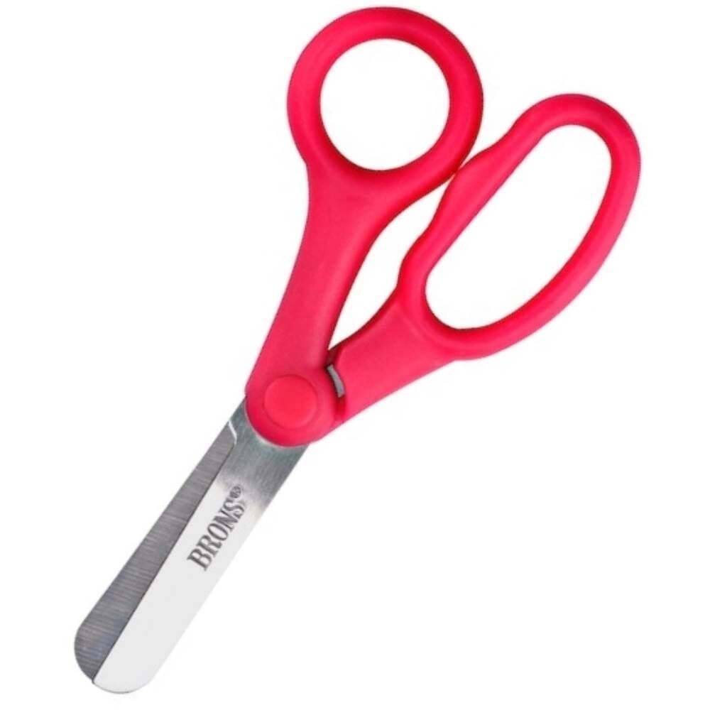 Brons Öğrenci Makası Küt Uçlu BR-704