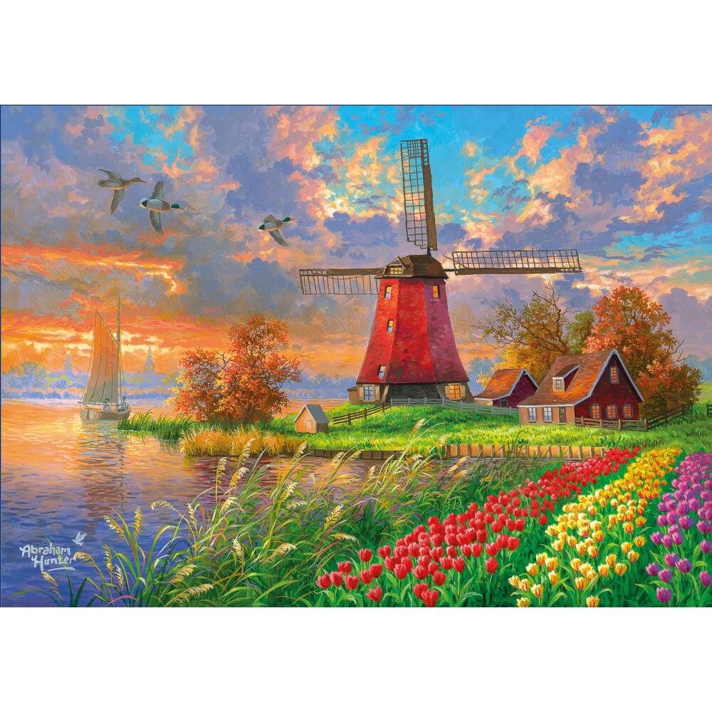 Tulip Farm 1000 Parça Puzzle 20787