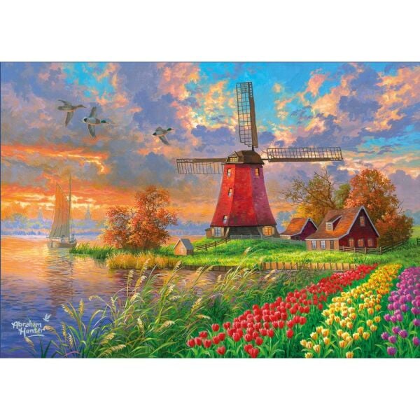 Tulip Farm 1000 Parça Puzzle 20787