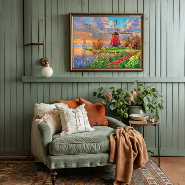 Tulip Farm 1000 Parça Puzzle 20787