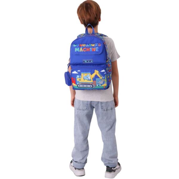 Kaukko Kids L5369 Mechanic İlkokul Çantası