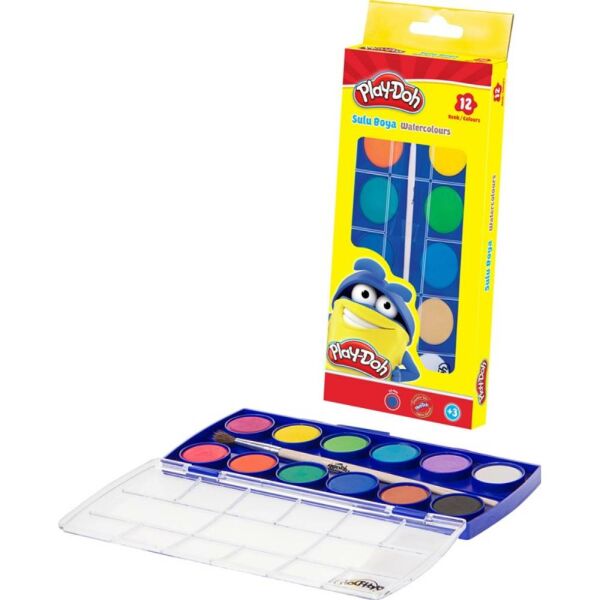 Playdoh Sulu Boya 12 Renk Küçük SU002