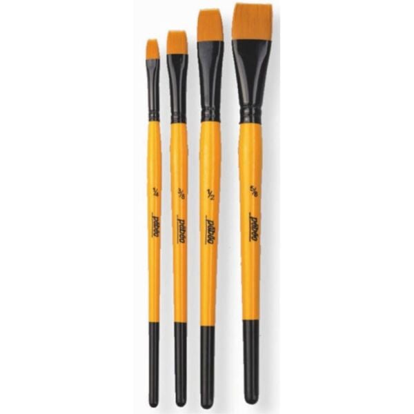 Pebeo Fırça Seti Set-10 4 Lü Düz Kesik No: 1/4-3/8-1/2- 5/8