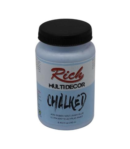 Rich Multi Decor Chalked Akrilik Boya 250 cc Bebek Mavi 250-4550
